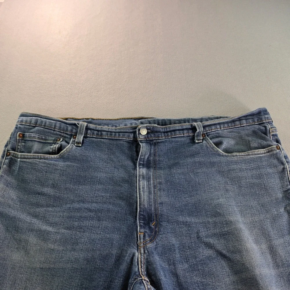 Levis 541 Athletic Taper Mens Blue Denim Jeans Size 44x30 Medium Wash 18181-0074